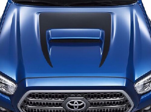 Autocollant en vinyle style prise d'air capot TRD Pro pour Toyota Tacoma 2016-2017