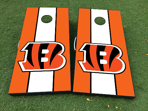 Set d'autocollants en vinyle pour planche de jeu de palets Football Cincinnati Bengals