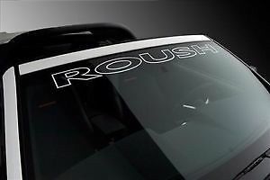 Autocollant Vinyle Contour Roush pour Pare-brise Musclecar Musclecarmodel