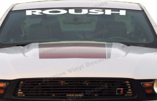 Autocollant en vinyle pour pare-brise Roush pour Musclecar Musclecarmodel