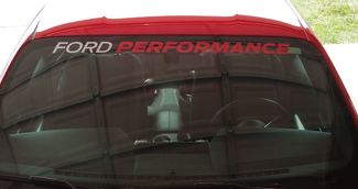 1999-2004 Mustang Nouveau Ford Performance Pare-Brise Bannière Autocollant Vinyle Graphiques
