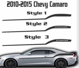 2010 2011 2012 2013 2014 2015 - 2020 Chevy Camaro Racing Stripe Graphic Decal Chevrolet