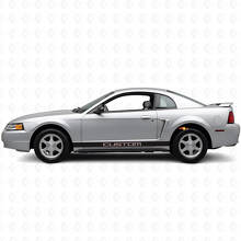 Kit de décalcomanies en vinyle pour bas de caisse personnalisé pour Musclecar Mustang 1994-2004_4
