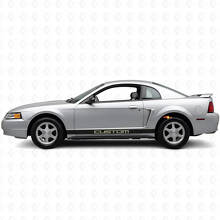 Kit de décalcomanies en vinyle pour bas de caisse personnalisé pour Musclecar Mustang 1994-2004_5