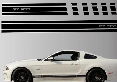 Autocollant vinyle bande latérale pour Musclecar Musclecarmodel 2010-2014