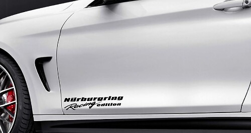 Set d'autocollants vinyle pour porte latérale Édition Racing Nurburgring pour BMW