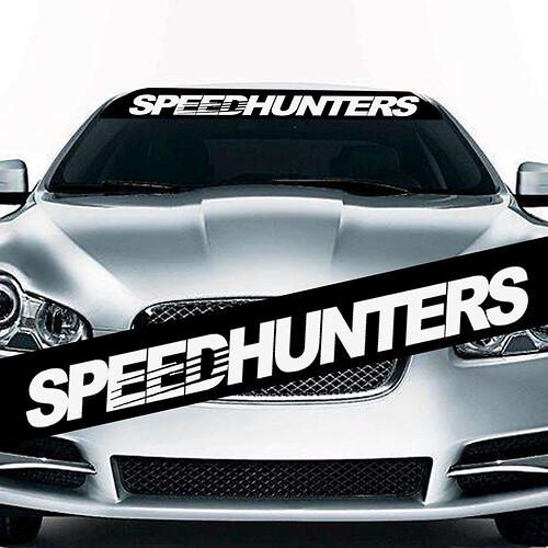 Autocollant Vinyle Pare-brise Style JDM Speedhunters