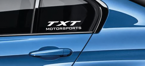 Autocollant Vinyle Personnalisé pour Fenêtre Latérale Motorsports