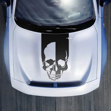 Decal de capuche à bande de crâne pour Dodge Charger
 3