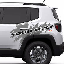 Autocollant en vinyle avec lettrage Splash pour Jeep Renegade Cherokee_2