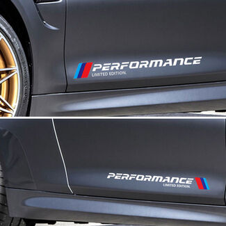 Autocollants de sport en vinyle pour BMW M Power M Performance
