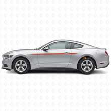 Autocollant vinyle latéral à bandes de contour d'accent pour Ford Mustang 2015-2020_4