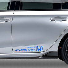 Jeu d'autocollants latéraux Powered by Mugen pour voitures Honda_2