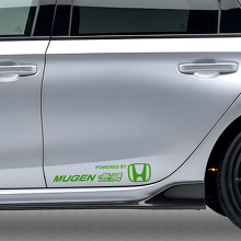 Jeu d'autocollants latéraux Powered by Mugen pour voitures Honda_3