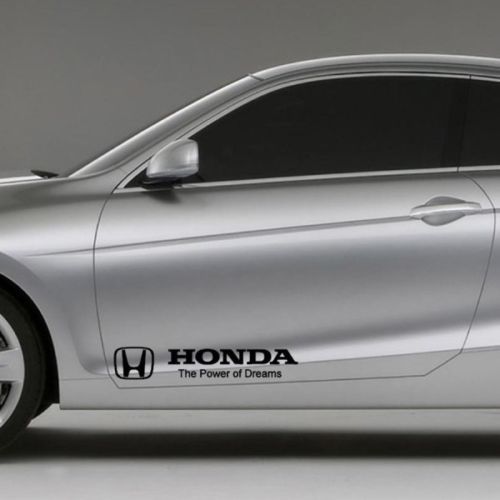 Honda the power of Dreams Sticker autocollant logo emblème Vtec Civic Accord Integra.