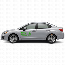 Autocollants latéraux personnalisés style SPT pour Subaru_3