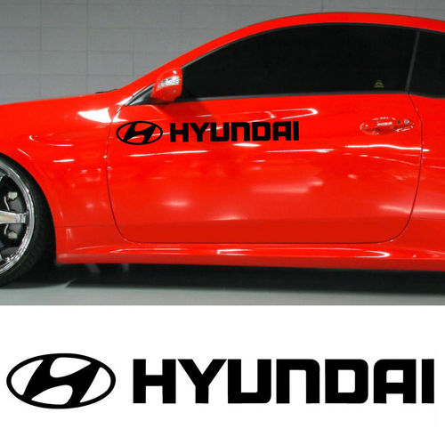 Autocollant Hyundai Motor Sports Sticker