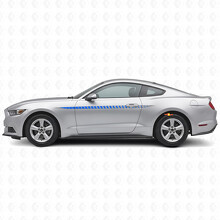 Kit d'autocollants vinyle latéraux bandes de course pour Musclecar Musclecarmodel 2015-2020_2