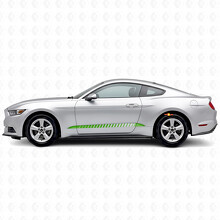 Kit de décalcomanies vinyles bandes stroboscopiques latérales inférieures pour Musclecar Musclecarmodel 2015-2020_3