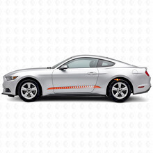 Kit de décalcomanies vinyles bandes stroboscopiques latérales inférieures pour Musclecar Musclecarmodel 2015-2020_4