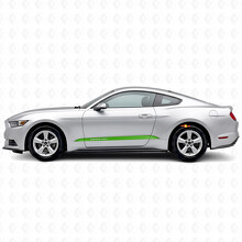 Kit de décalcomanies vinyl de bandes personnalisées latérales inférieures pour Musclecar Musclecarmodel 2015-2020_3