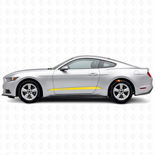 Kit de décalcomanies vinyle latérales inférieures à bandes personnalisées pour Musclecar Musclecarmodel 2015-2020_5