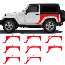 Ensemble d’autocollants vinyle personnalisés pour les ailes arrière latérales du Jeep Wrangler JK_3