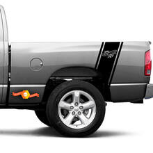Dodge Ram Pickup Truck Lit Vinyle Autocollant Graphique Autocollants Superbee 1500 2500 3500 2