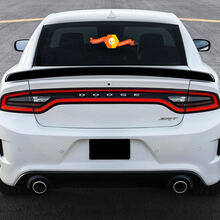 Dodge Charger aileron arrière Hemi RT autocollant graphique s'adapte aux modèles 2011-2014 2