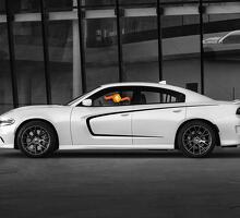 Dodge Charger Body Scallop Side Decal Sticker graphique s'adapte aux modèles 2011-2020 3