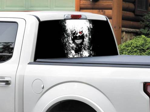 Anime Tokyo Ghoul fenêtre arrière autocollant autocollant Pick-up camion SUV voiture n’importe quelle taille