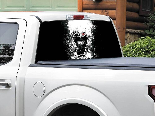 Anime Tokyo Ghoul fenêtre arrière autocollant autocollant Pick-up camion SUV voiture n’importe quelle taille