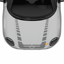 Hood Racing Stripes Decal Sticker pour Mini Cooper
 2