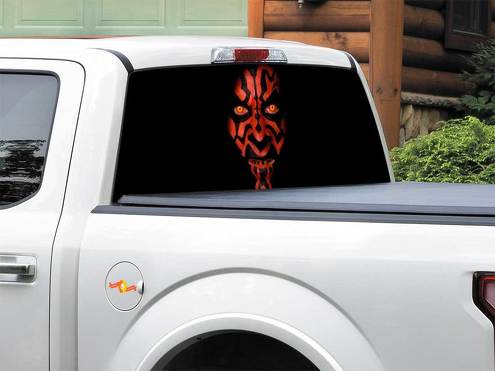 Star Wars Episode I The Phantom Menace autocollant de fenêtre arrière Pick-up camion SUV voiture n’importe quelle taille