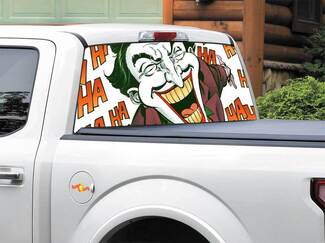 Joker tuant blague autocollant de fenêtre arrière Pick-up camion SUV voiture toute taille
