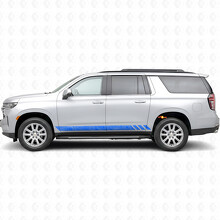 Bandes vinyle topographiques pour porte et panneau de bas de caisse Chevrolet Suburban T1XX 2021-2024_5