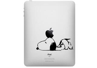 Autocollant de décalcomanie iPad Snoopy
