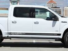 Ford F150 rayures latérales en détresse Vinyl Graphic stickers autocollants convient aux modèles 2015-2020 2