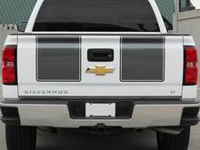Chevy Silverado Rally Racing capot et hayon Autocollants graphiques pour modèles 2013-2015 2