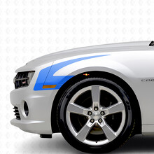 Autocollant vinyle latéral à rayures en forme de crochet pour Chevrolet Camaro 2010-2015_2