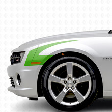 Autocollant vinyle latéral à rayures en forme de crochet pour Chevrolet Camaro 2010-2015_3