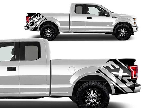 Autocollants graphiques Ford F-150 BedFX4 pour modèles 2015-2017