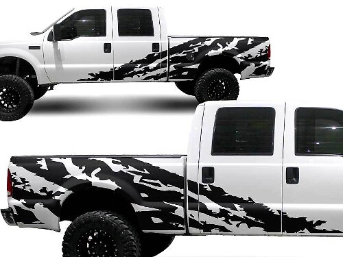 Autocollants graphiques Ford Truck F-250 pour les modèles 1999-2006