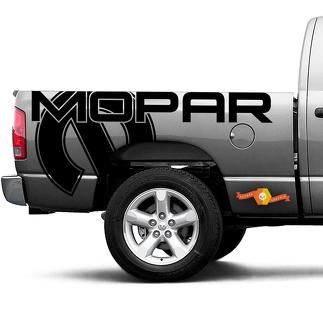 Autocollants en vinyle graphiques latéraux Dodge Ram Truck 1500/2500 MOPAR pour modèles 2002-2020