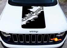 Jeep Renegade Cherokee Trailhawk TrailHawk Splash Graphic Vinyl Autocollant Décalcomanie Capot
 2