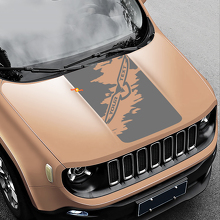 Jeep Renegade Cherokee Trailhawk TrailHawk Splash Graphic Vinyl Autocollant Décalcomanie Capot
_2