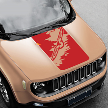 Jeep Renegade Cherokee Trailhawk TrailHawk Splash Graphic Vinyl Autocollant Décalcomanie Capot
_3
