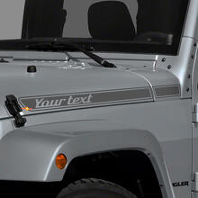 Autocollant Vinyle Lettres Rayures Latérales Capot 2 Pour Jeep Renegade_2