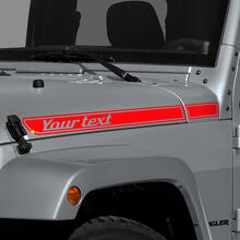 Autocollant Vinyle Lettres Rayures Latérales Capot 2 Pour Jeep Renegade_3