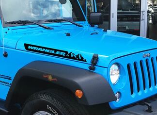 Jeep Renegade capot bande latérale capot montagnes autocollant vinyle graphique JK Fender